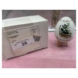 ROGER TORY PETERSON RPE-TOWHEE BIRD EGG WITH