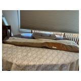 VINYL GUN CASE, FANNEL LONG, APPROX 50" LONG