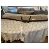 KOPLIN CANVAS GUN CASE, FANNEL-PADDED LINED,