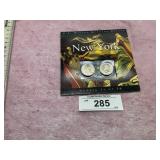 U.S. MINTED QUARTER NEW YORK STATE QUARTERS