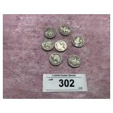 7)BUFFALO NICKELS