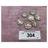 7)BUFFALO NICKELS