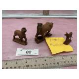 1940 RUBBER HORSES
