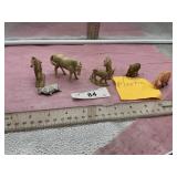 1960 PLASTIC ANIMALS