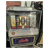 OLD BALLY 5 CENT SLOT MACHINE, NO KEY