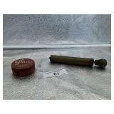 BRASS PUMP AND GLASER ALL PURPOSE SOLDER TIN