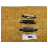 3) POCKET KNIVES