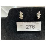 PAIR OF PIECED EARRINGS