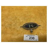 "R" VEHICLE EMBLEMS