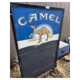 CAMEL SIGN ON SPRING STAND