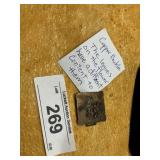 COPPER BUCKLE, THE LEAVES ON THE  FLOWER HAVE