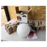 PATRIOT LIGHTING -FLUSH MOUNT OIL RUBBED BRONZE