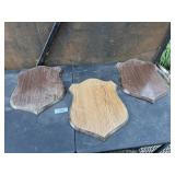 3 MOUNTING PLAQUES ALL12X16