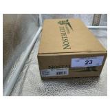 NOSTALGIC PASSAGE SATIN NICKEL DOOR KNOB-NIB