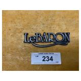 "LEBARON" VEHICLE EMBLEMS