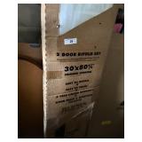JELD-WEN 2-DOOR BIFOLD 30" X 80 5/8"-NIB