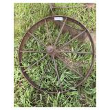 IRON WHEEL APPROX SIZE 21"