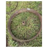 IRON WHEEL APPROX SIZE 30"