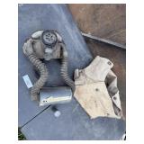 USN GAS MASK ND MARK IV W/BAG AND FOGRUF PASTE