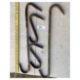 4) MEAT HOOKS