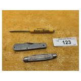 JACQUES POCKET KNIFE, COAST TO COAST POCKET SCREW