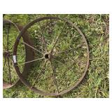 IRON WHEEL APPROX SIZE 25 1/2"