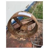 IRON WHEEL APPROX SIZE 7"
