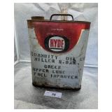 HYDE CAN, 2 US GALLON CAN