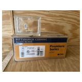 9)PITTSBURG CORNING CLASS BLOCKS, SIZE 6"X8"X4"-