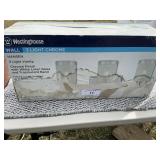 WESTINGHOUSE WALL 3 LIGHT VANITY,   CHROME, WITH