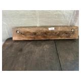COAT RACK, 30.5' LONG X 6' WIDE