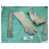 DAWNELLE GLOVES SIZE 7 MADE IN USA, WASHABLE