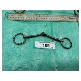 POSSIBLY HAND FORGE IRON LOOSE RING SNAFFLE BIT,