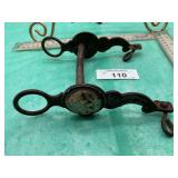 BUERMANN DAISY SPADE BIT, CONCHO'S HAVE DENTS