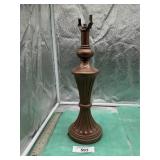 HOMEMADE HAT STAND OUT OF LAMP BASE