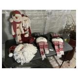 SNOWMEN AND SANTA