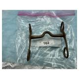 ANTIQUE IRON HORSE BIT WITH HIGH CENTER PORT AND