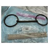 VINTAGE IRON LOOSE RING SNAFFLE HORSE BIT WITH