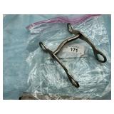 WESTERN CURB BIT OR PONY BIT STEEL OR STAINLESS