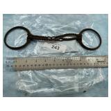 METAL HORSE BIT USED FOR RIDING OR DRIVING, 2