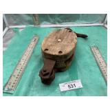 WOOD PULLEY