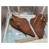 A PAIR OF MATCHING TAPADEROS