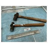2) BALL BEAN HAMMERS