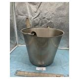 STAINLESS STEEL BUCKET -LIKE NEW