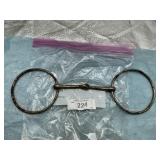 VINTAGE METAL LOOSE 0-RING SNAFFLE HORSE BIT,