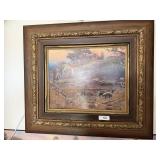 ORGINAL CHARLIE RUSSELL PAINTING