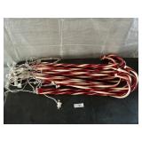15) LIGHTED UP CANDY CANES (ALL WORKED)
