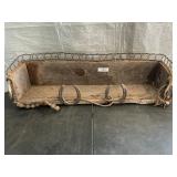 BARNWOOD SHELF, APPROX SIZE 33' LONG AND 8' TALL