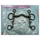 VINTAGE IRON CURB STYLE HORSE BIT, PROBABLY A