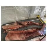 CHAPS ZIPPER IN LEGS